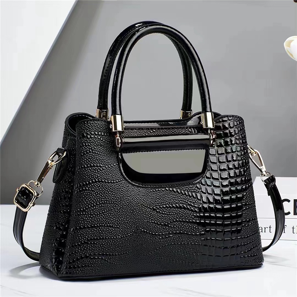 LBAGS - COD, Tas Wanita, Shoulder Bag, PU Leather, 25 Cm x 11 Cm x 18 Cm - 800 Gram (460)