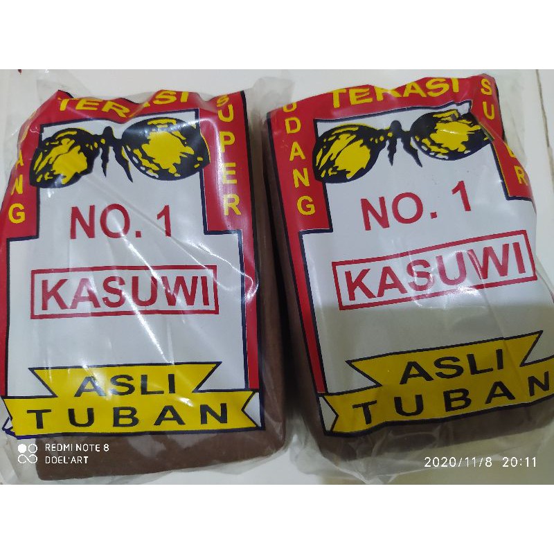 

Trasi H. Kasuwi kemasan 1kg lebih murah rasa tetap nendang