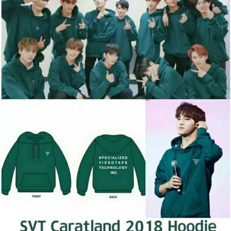 Jaket Hoodie Kpop Seventeen caratland