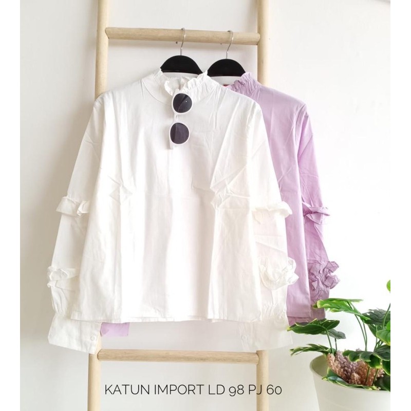 Blus Bangkok Katun Import