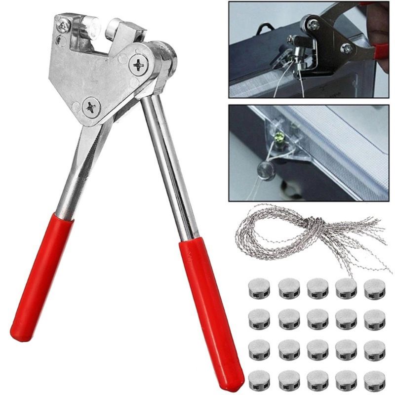 Gro Sealing Tang Kit Bean Sealed Plier Security Lead Seal Untuk Memimpin Diameter 10mm