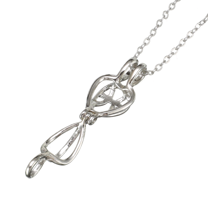 Natural Oyster Wish Pearl Jar Pendant Necklace Charm Necklace Gift Box Popular Fashion Women's Jewelry Necklace