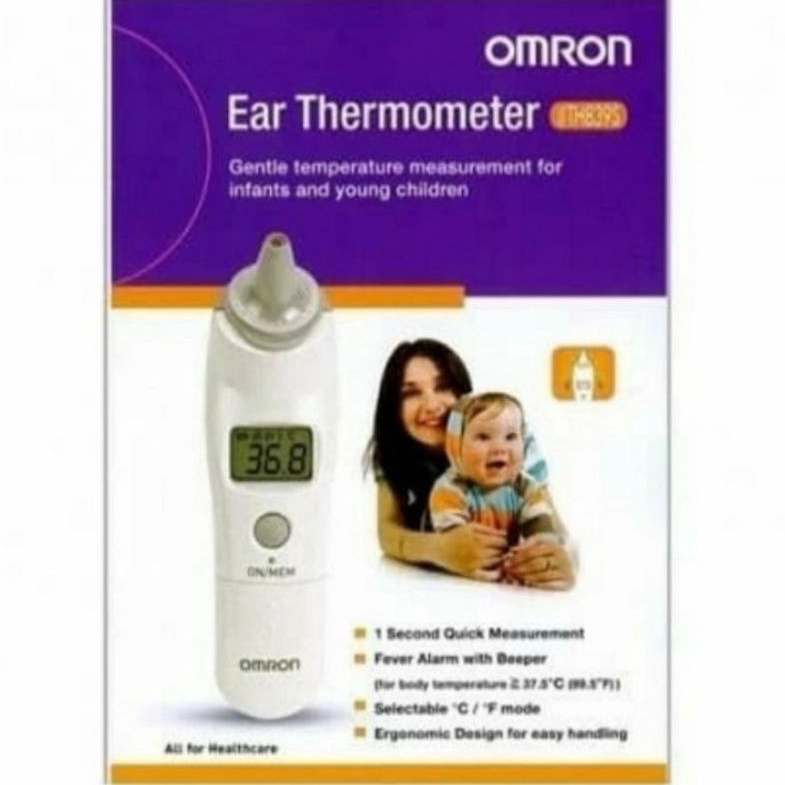 OMRON Ear Thermometer TH 839s Thermometer Telinga Thermometer Bayi Anak