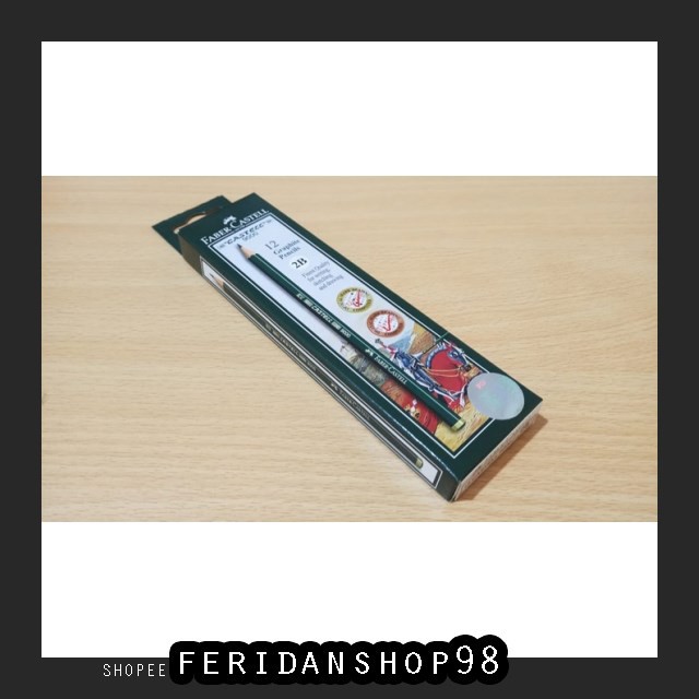 

BT750 PENSIL 2B FABER BEST CASTELL BY FERIDANSHOP98