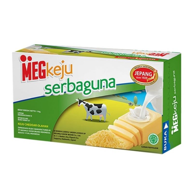 

MEG Keju Cheddar Serbaguna 165g