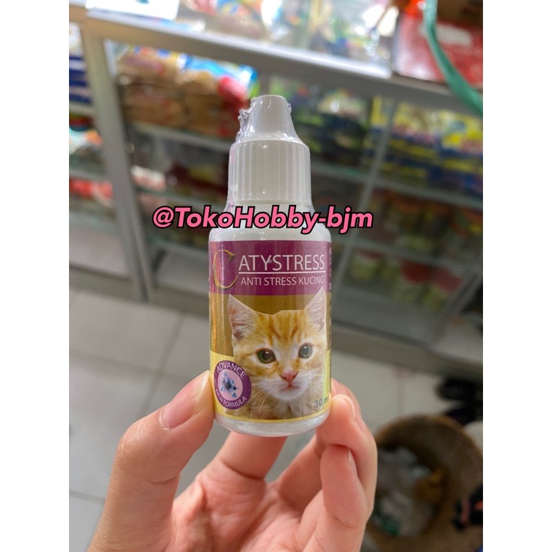 Catystress kucing - obat anti stress kucing - obat stress kucing / Vitamin anti stress kucing cat