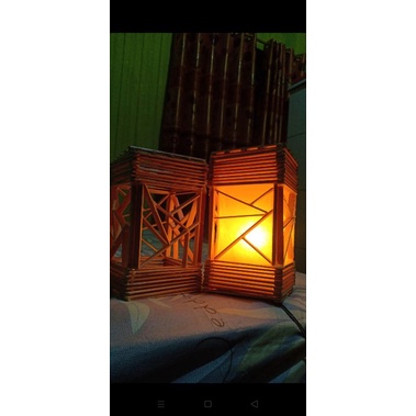 Lampu Tidur dari Stik Es Krim | Lampu Hias | Lampu Tidur Aestethic | Lampu Tidur Kekinian