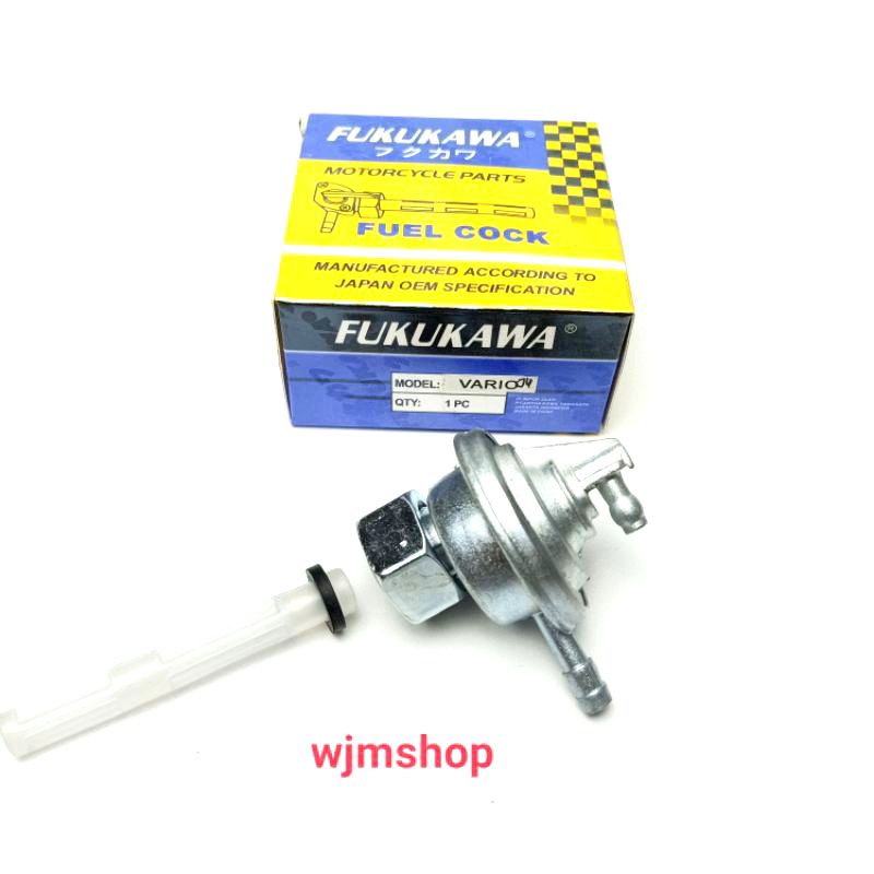 KRAN BENSIN  VARIO 110 KARBU MERK FUKUKAWA