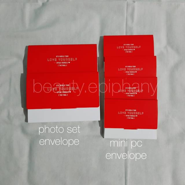 BTS Speak Yourself Final in Seoul Envelope