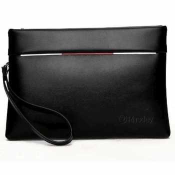 Dompet Kulit Pria Keren Clutch Bag Terbaru Banyak Slot Nyaman Digunakan Liejuedaishu Multifungsi