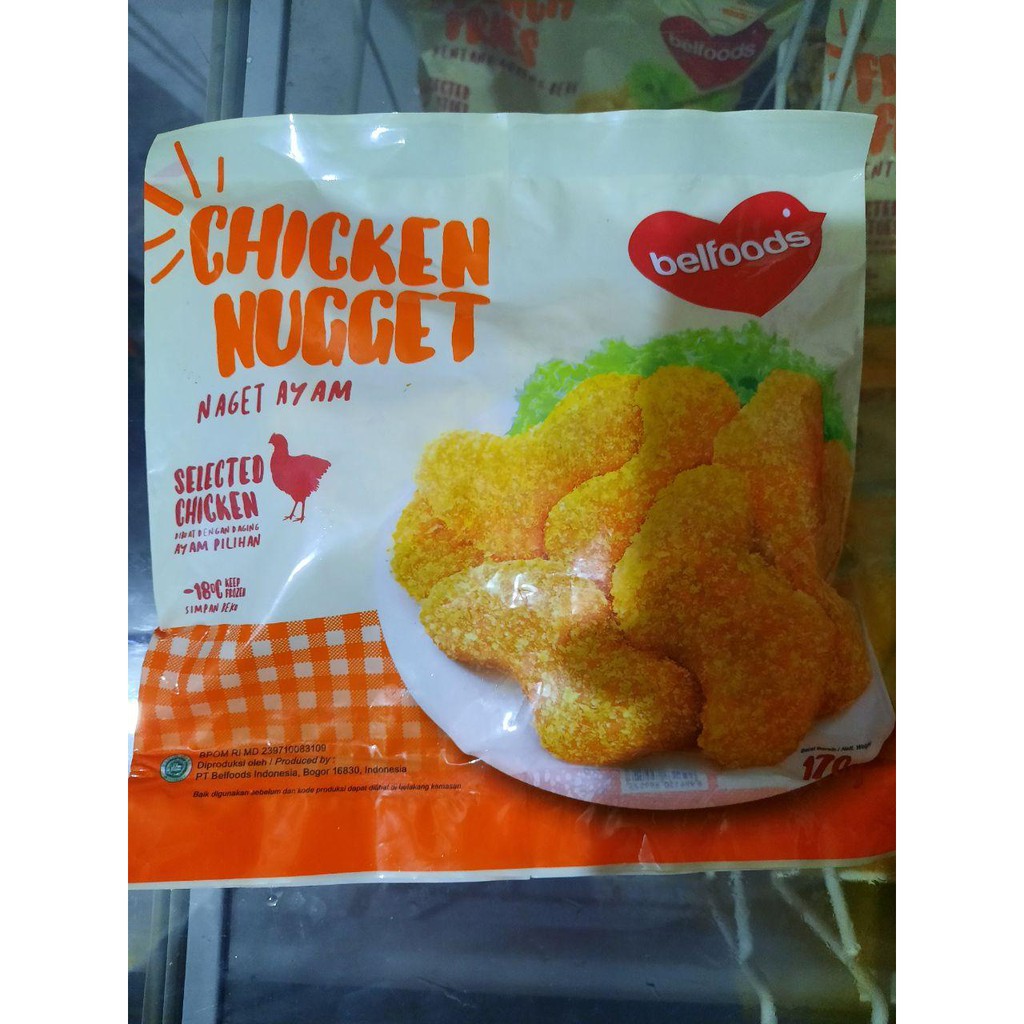 

BELFOODS FAVORITE NUGGET S 170 GR