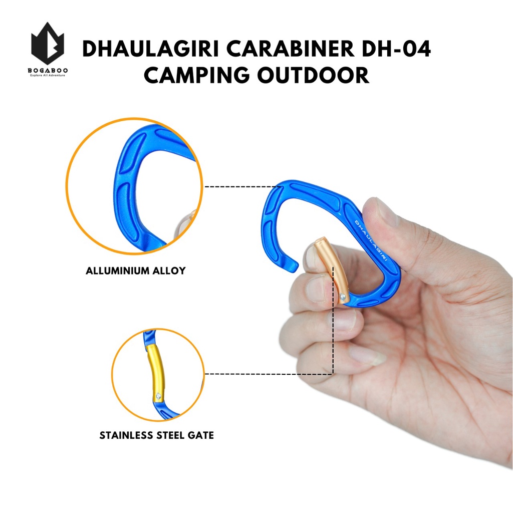 DHAULAGIRI KARABINER 04 - KARABINER DH - CARABINER