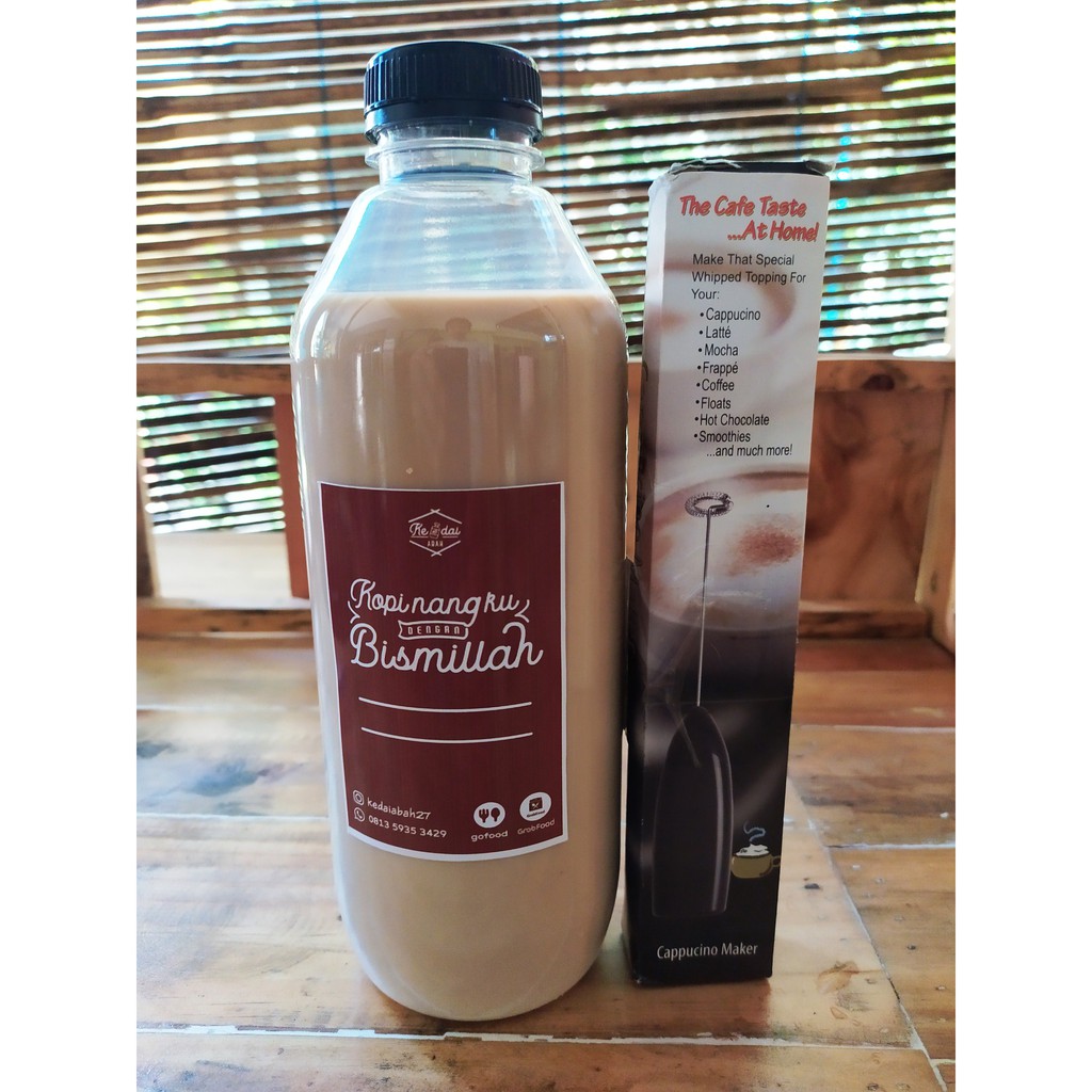 

Es Kopi Susu Kopi Nang Ku dengan Bismillah