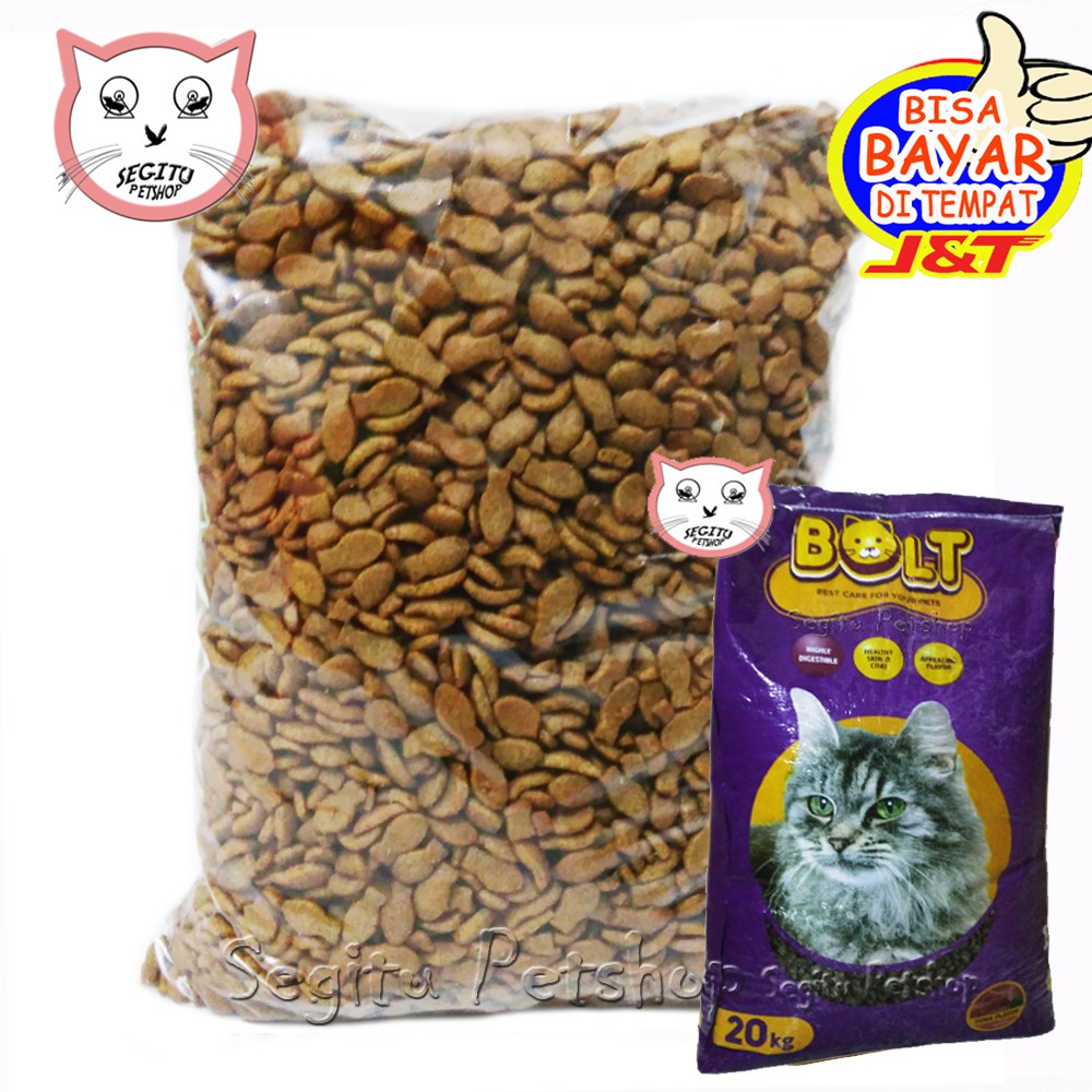 MAKANAN KUCING MURAH BOLT TUNA 500 GRAM