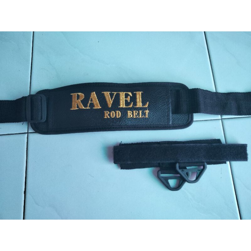 Rod Belt||Selempang joran Pancing||ROD BELT BORDIR KECIL