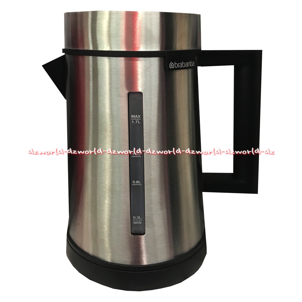 Brabantia Kettle Teko Listrik Kapasitas 1.7 Liter Stainless Steal Teko Pemanas Air