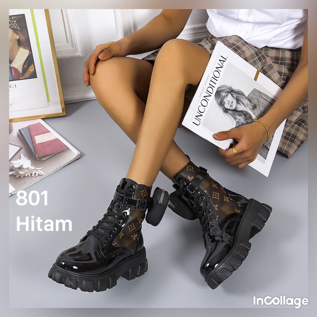 SEPATU WANITA BOOTS 801