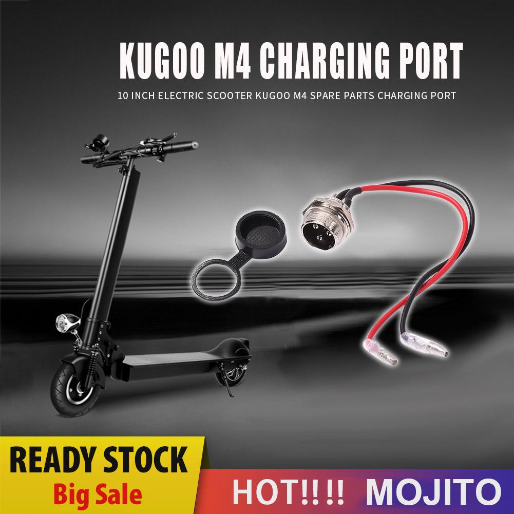 Power Charging Interface 10 &quot;Untuk Skuter Elektrik Kugoo M4 Kick Scooter