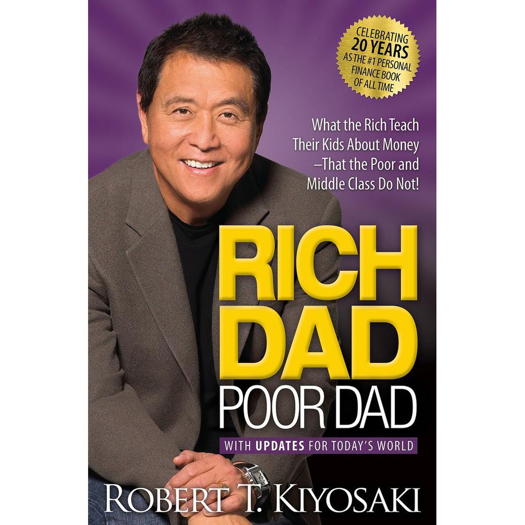 Buku Import Rich Dad Poor Dad By Robert Kiyosaki (Original Paperback)