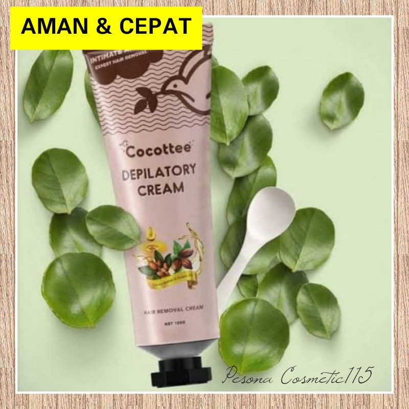 COCOTTE DEPILATORY CREAM / PERONTOK BULU AREA MISS V DAN KETIAK BPOM