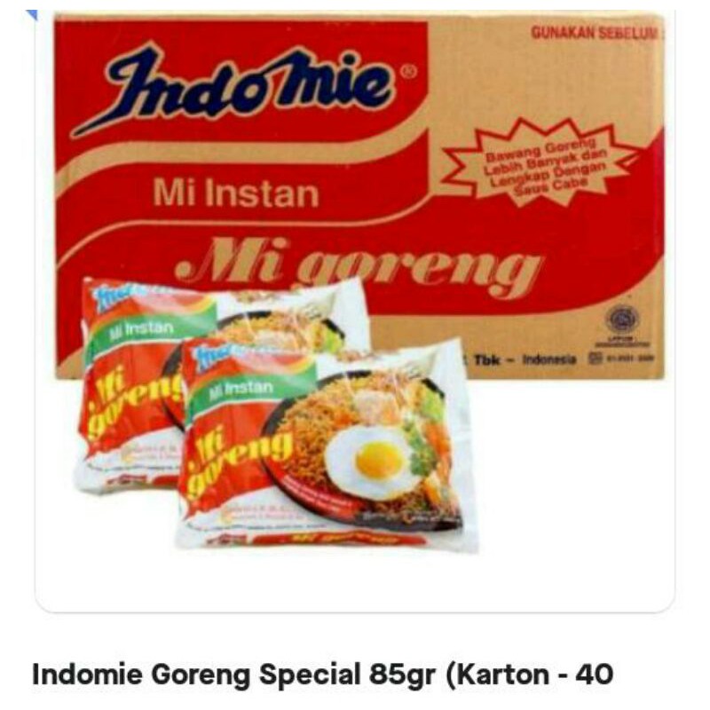 

Indomie goreng spesial