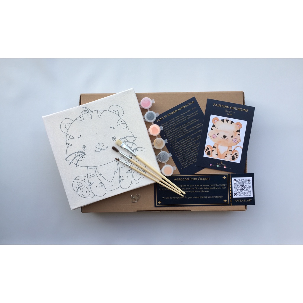 

Tiger / Painting by number / Painting kit