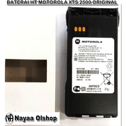 BATERAI HT MOTOROLA XTS 2500 ORIGINAL BATRE HT MOTOROLA XTS2500 XTS 2500 ORIGINAL