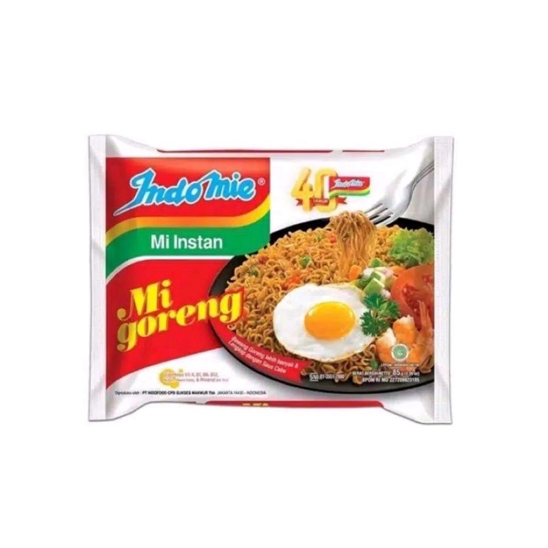 

INDOMIE GORENG 85 gr KEMASAN REGULER FAVORIT
