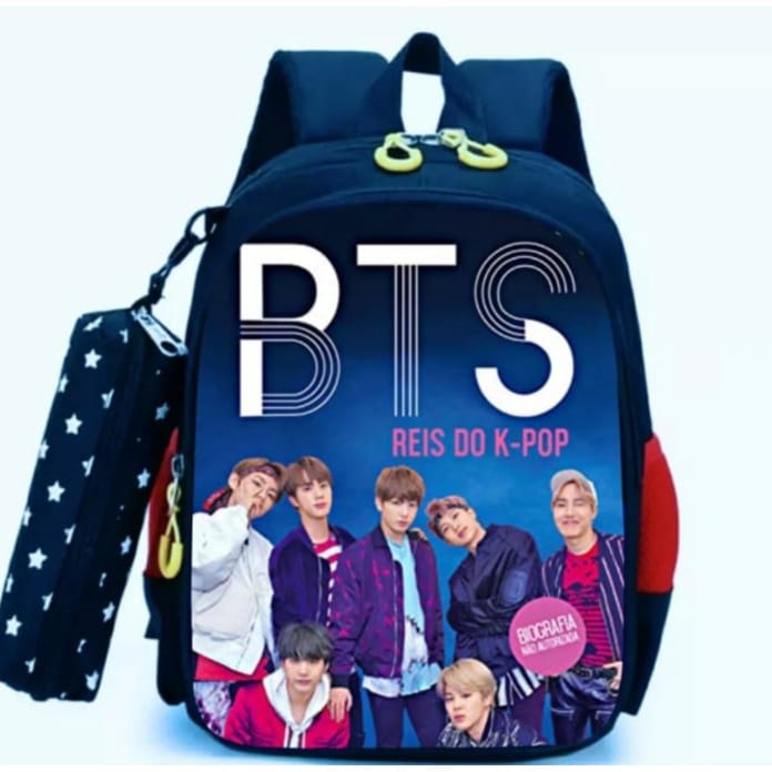 Tas Anak Perempuan wanita BT21 Kpop Korea BTS Terbaru keren lucu dan Murah perempuan BTS army SD &amp; SMP/ransel backpack wanita/tas anak ranseL