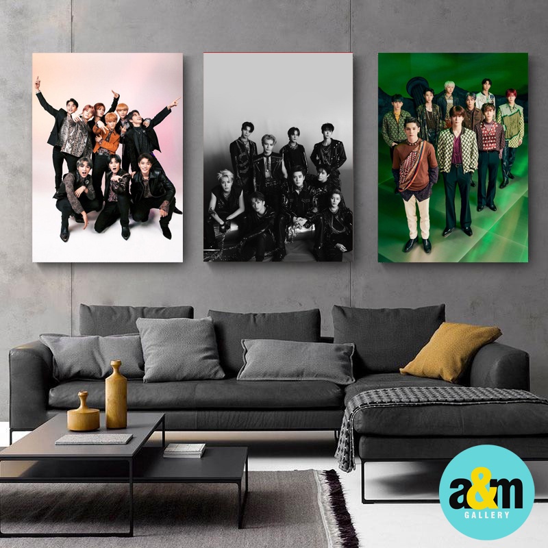 Poster Kayu NCT 127 Hiasan Dinding Dekorasi Kamar I Poster Kayu K-POP Dekorasi Kamar - A&amp;M