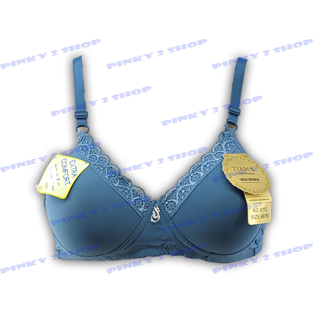 BRA BH TANPA KAWAT BUSA TIPIS KOMBINASI RENDA SIZE 34-40 KAIT 2