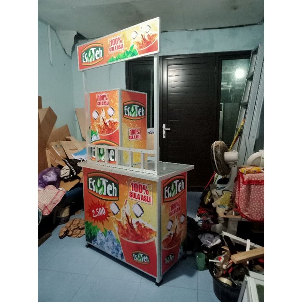 gerobak lipat portable