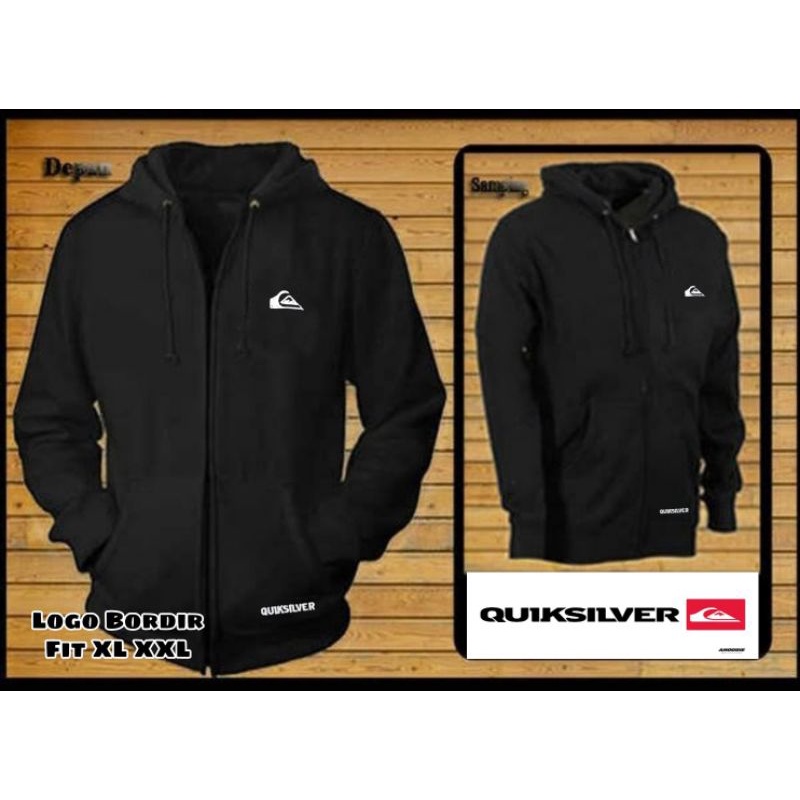 Jaket Hoodie quiksilver or fit L