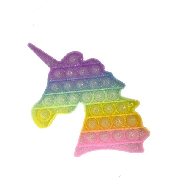 【Ready Stock】Color Push Bubble Gadgets Sensory Toys New Rainbow Titok popit mainan AMONG US Pop It Especially To Relieve Pressure Silicone Pressure Relief Toys Squeezes Feeling-Gold Po