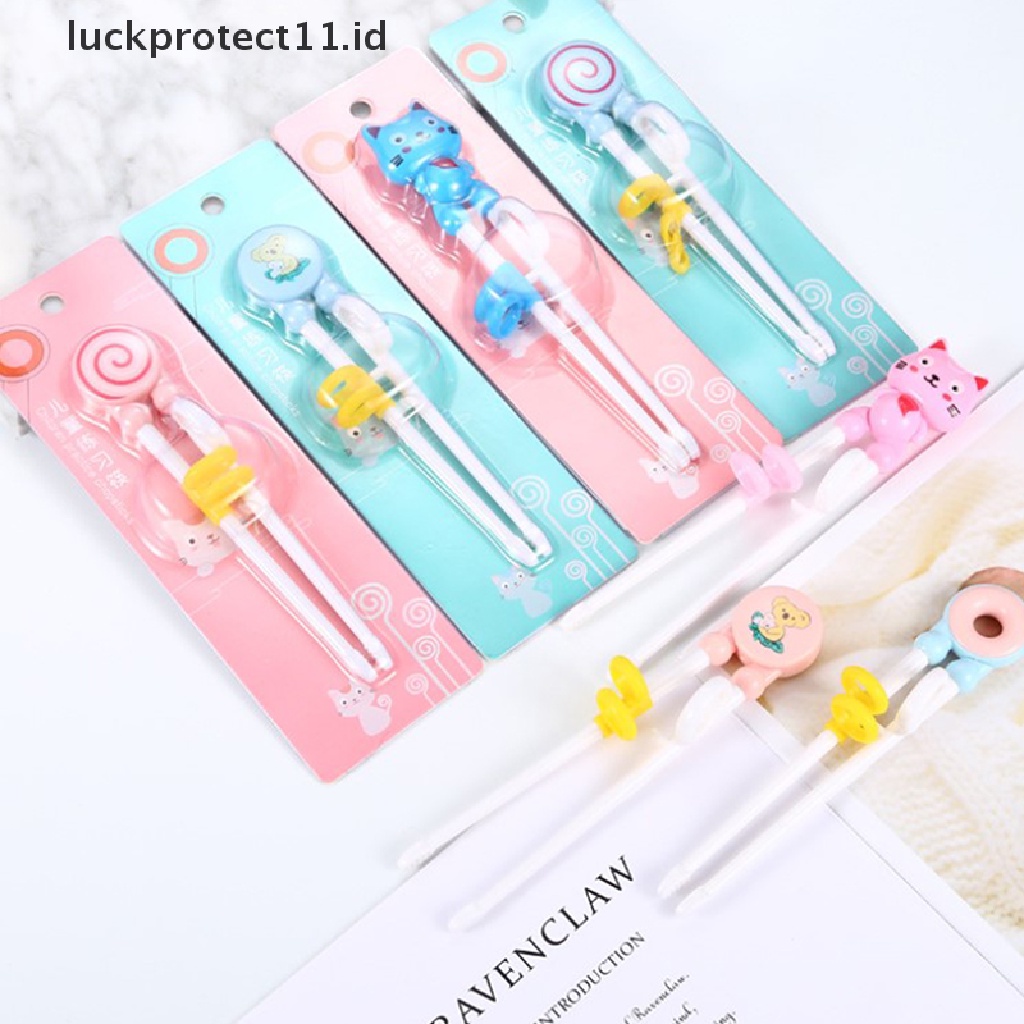 //HG&amp;ID// Cartoon Children Eat Training Chopsticks Baby Learning Tableware Chopsticks .