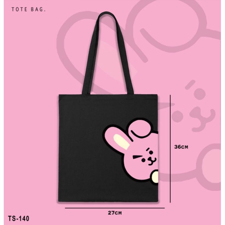 TOTE BAG SERBAGUNA BT21 SIDE