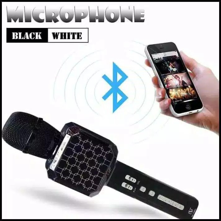 Mic Karaoke Bluetooth YS 05 Original Mic Protable Dan Mic Smule