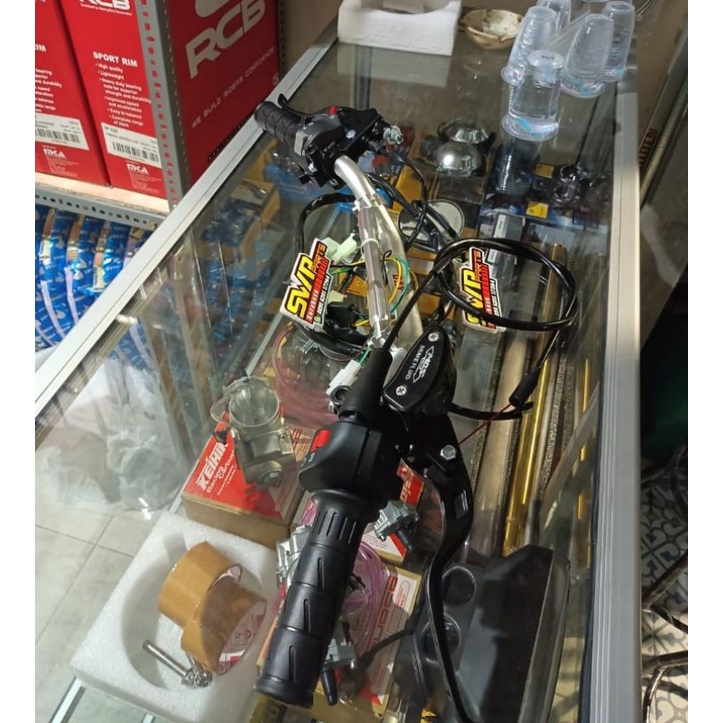 Paket Stang Stir Day Set Holder Vixion old Gas Spontan Ksr Master Rem copy rcb Mos