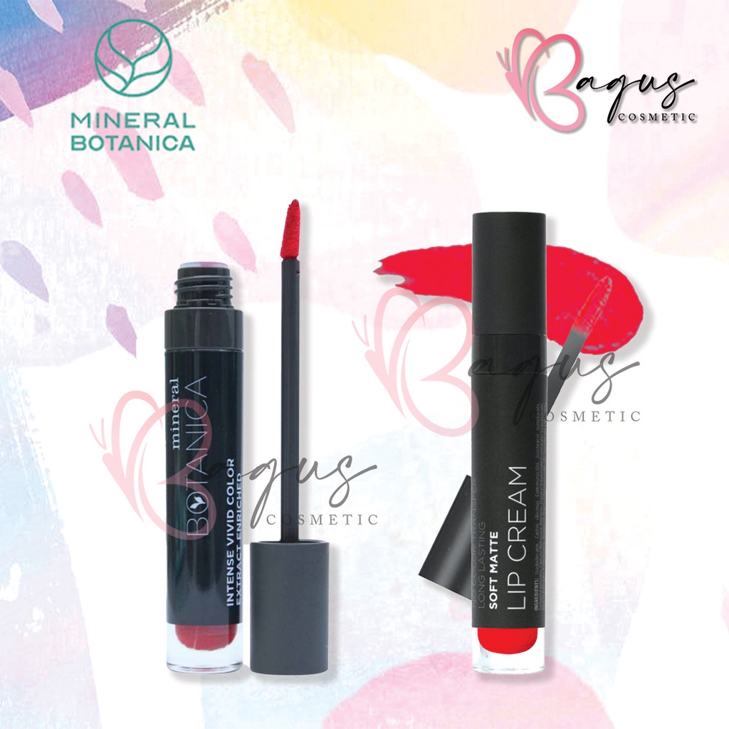 ⭐ BAGUS ⭐ MINERAL BOTANICA SOFT MATTE LIPCREAM | Lip Cream Lipstick