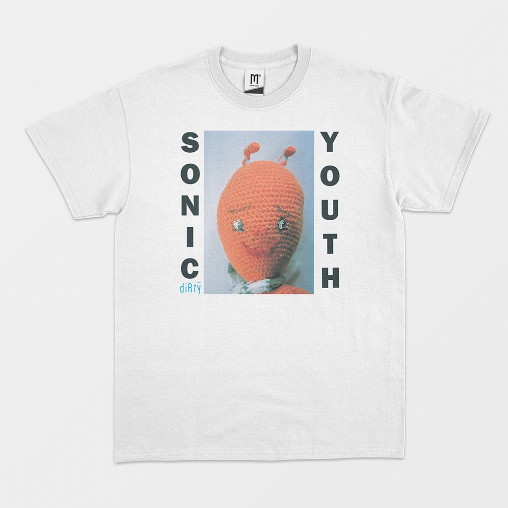 T-shirt Sonic Youth - "Dirty" White