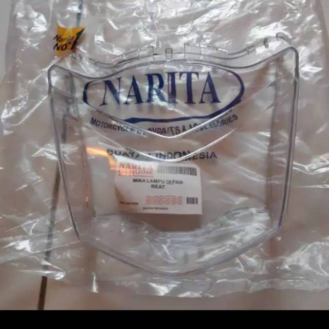 Mika lampu depan beat karbu