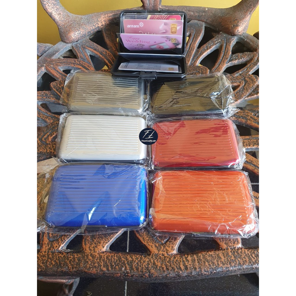 Souvenir Gift Dompet Kotak Kado Wallet Pouch Box Emas Logam Mulia ANTAM Certicard Certieye 11 x 7.5