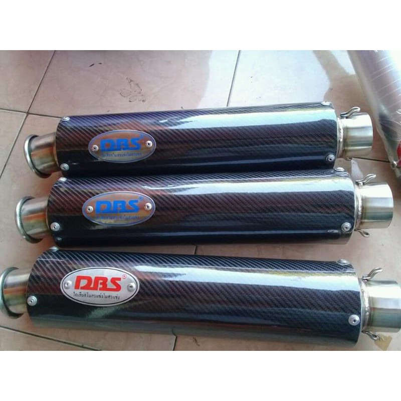 knalpot motor silincer DBS karbon vixion satria fu mx cb150 dll