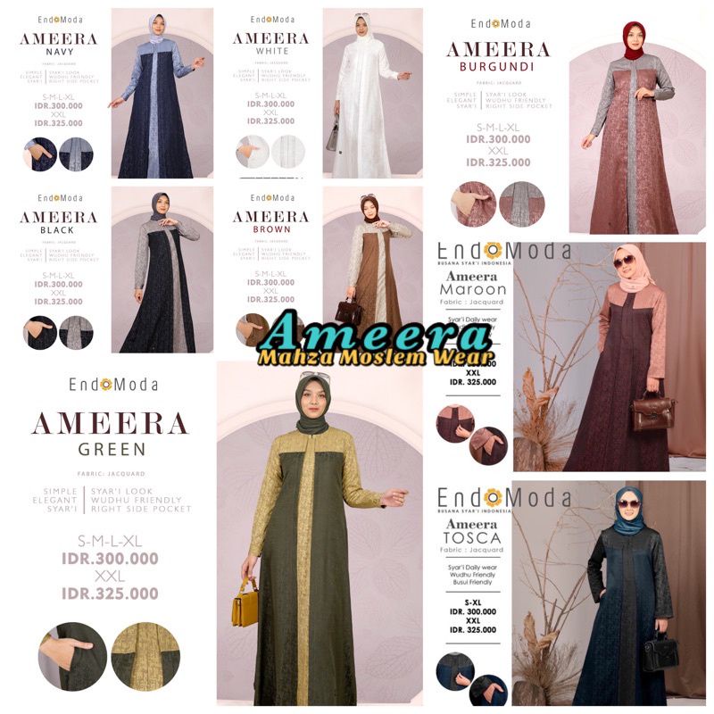 Gamis Endomoda : Dress Ameera