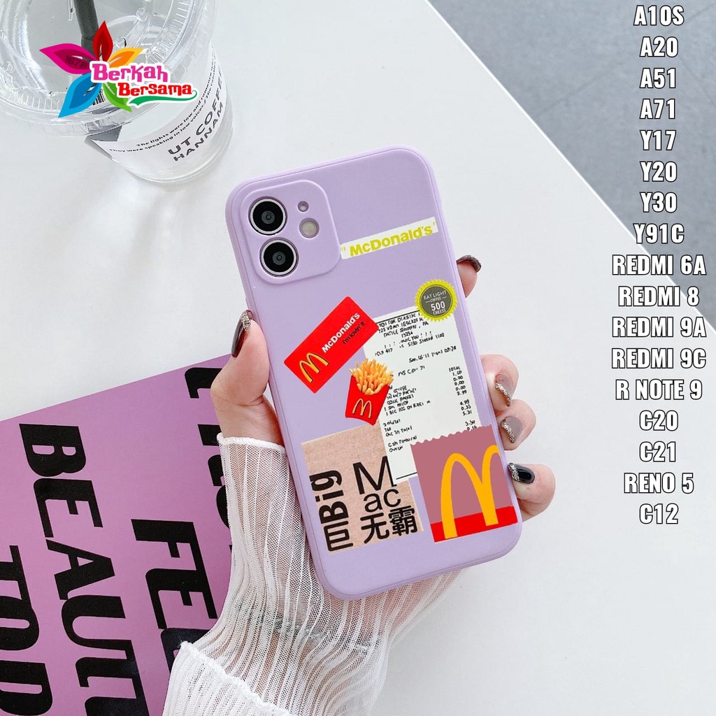 SS087 SOFTCASE PELINDUNG KAMERA MCD SAMSUNG  A04 A04E J4 J4+ J7 PRO PRIME A20 A30 A20S A21S A12 A31 A32 A50 A30S A50S A51 BB6088