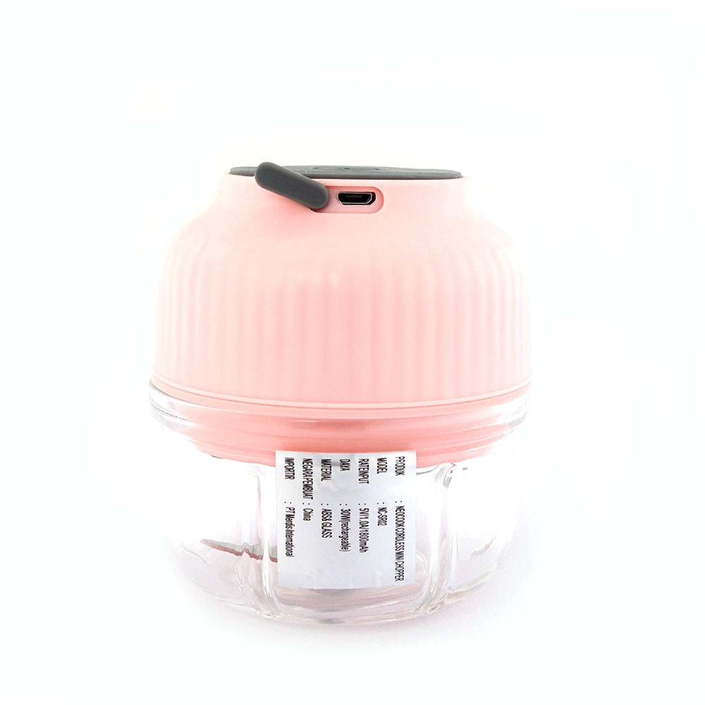 NEOCOOK MINI CHOPPER PINK / BLENDER MULTIFUNGSI / BLENDER BUMBU / BLENDER SET / BLENDER DAGING