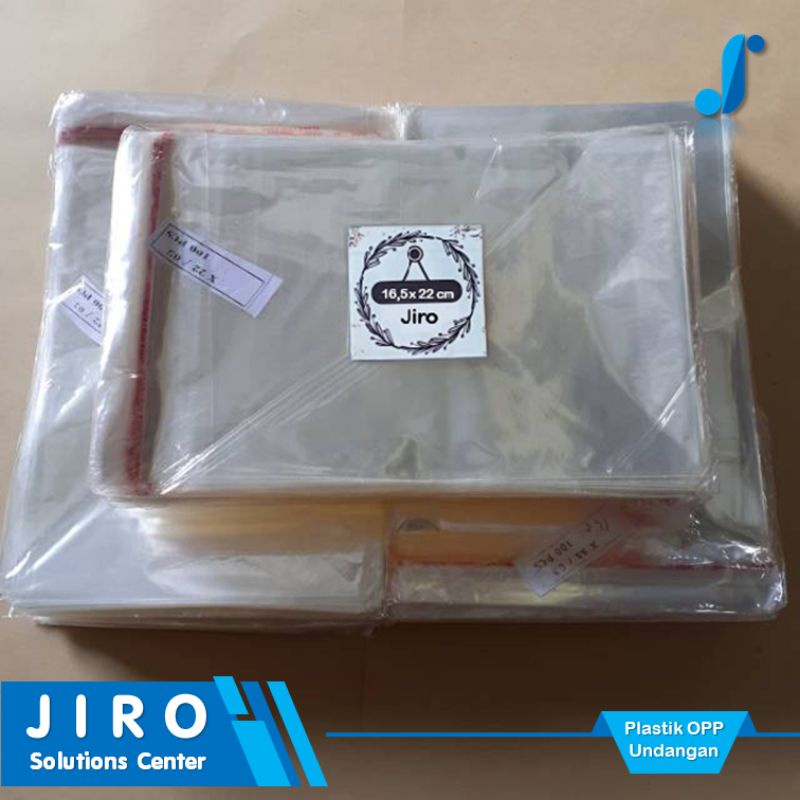 

Plastik OPP Undangan 16,5 x 22 cm