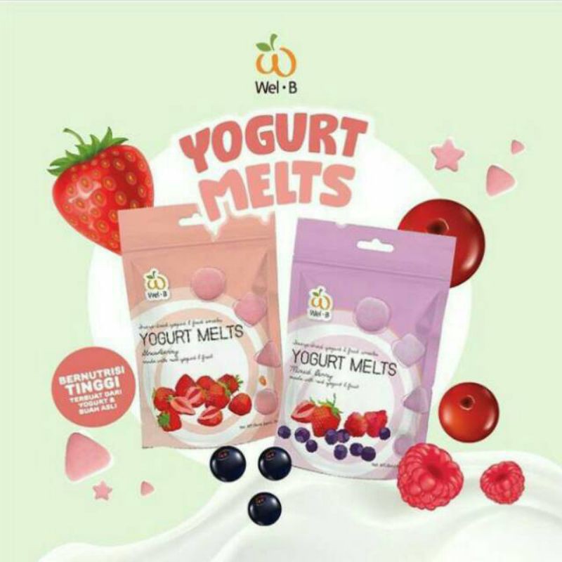 Wel-B Yogurt Melts 20 gr