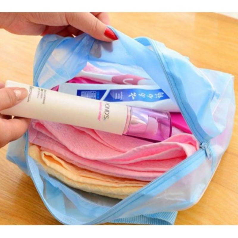 Dompet PVC Anti Air - Tempat Make up