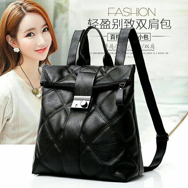 Jual Tas gendong kulit/ tas gendong kulit premium/ tas gendong batam